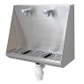 2 person school bottle filling trough