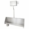 Stainless Steel Vandal Resistant Trough Urinal Bundle