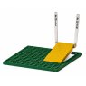 optional foot operation plate for tank shower