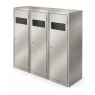stainless steel garment collector lockers
