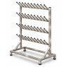 stainless steel floor mounted boot and welly rack