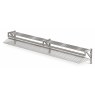 wall mounted coat rack with shelf