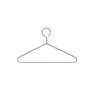 stainless steel coat hanger