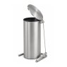 stainless steel pedal bin with body