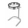 floor standing waste bag holder stainless steel