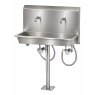 2 station knee operated handwash station