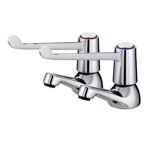 6 Inch Lever Operated Basin Taps image