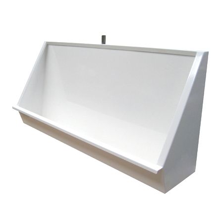 Stainless Steel Coloured Urinal Trough image