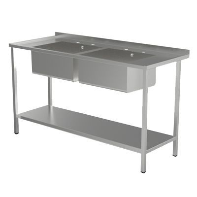 Double Bowl Catering Sink Unit image