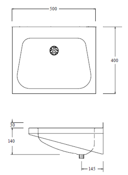 stainless steel hospital wash basin dimensions