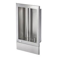 stainless steel recessed drinking water fountain
