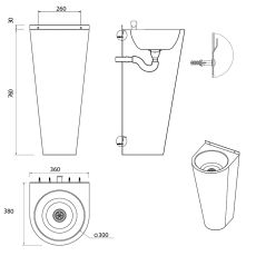 dimensions of junior height floor standing drinking fountain