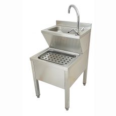 stainless steel hospital cleaners janitorial unit