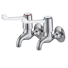 6 inch lever wall mounted taps