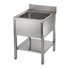 single bowl catering sink on stand