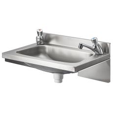 wall mounted stainless steel wash basin
