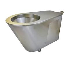 stainless steel s trap toilet