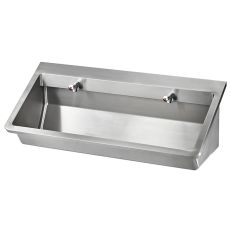 integral tap wash trough dimensions