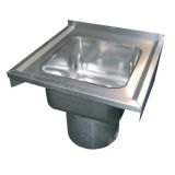 stainless steel plaster sink