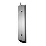 wall mounted stainless steel shower panel
