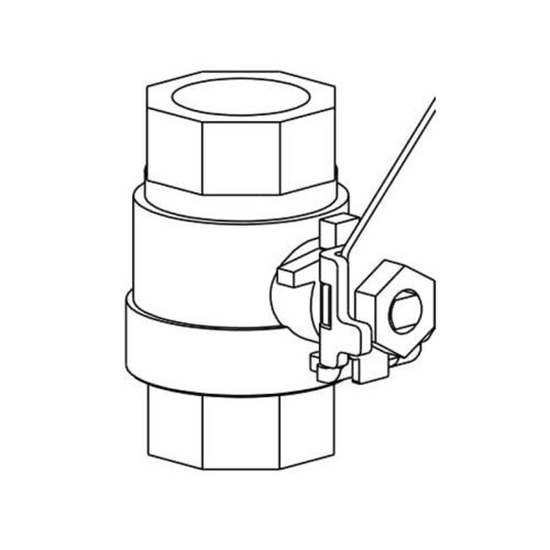 Replacement Safety Shower Ball Valve  image