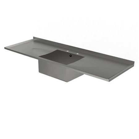 SBDD Single Bowl Double Drainer Catering Sink Tops image