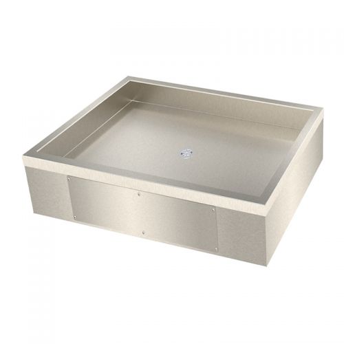Stainless Steel Floor Standing Shower Tray image