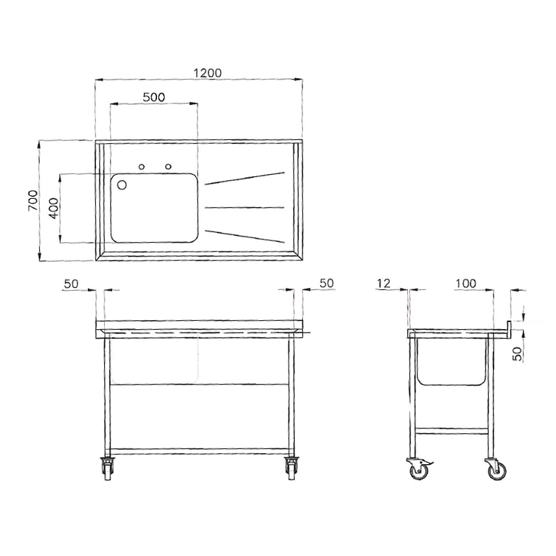 sink-on-wheels-dimensions